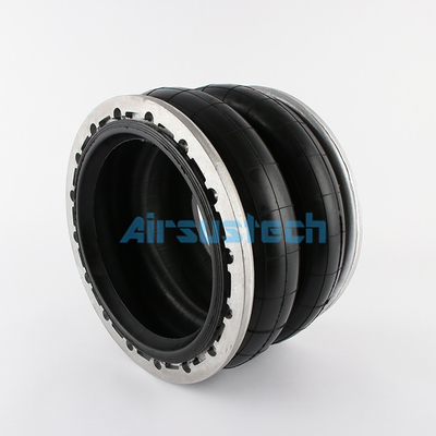 LHF300218-2 Air Sping Double Convoluted Rubber Bellows Untuk Mesin Cuci Industri
