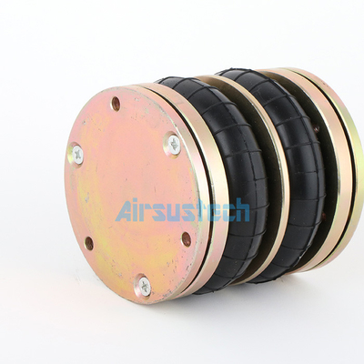 Perakitan Pegas Udara Ganda Berbelit-belit Aktuator Pneumatik Dunlop 4 1/2''x2 Contitech FD 44-10 DI G 3/8 CR