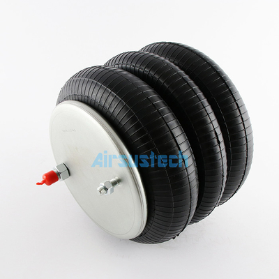 Firestone W01-358-8016 Triple Air Suspension Spring Contitech FT 330-29 433 Rubber Convoluted Airbag