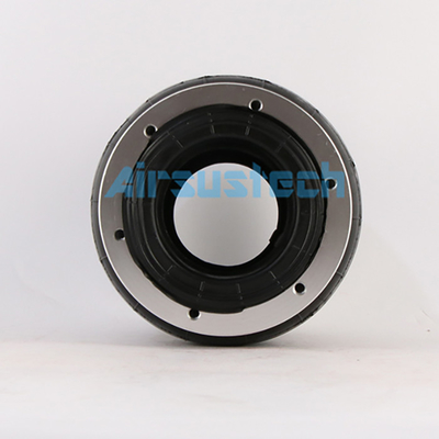 Aluminium Flange Pickup Truck Suspension Air Springs Double Convoluted  1/4'' Fitting Hole