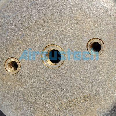 116 93027  Air Spring Single Berbelit-belit 1/4NPTF 135mm Bead Plate Rubber Air Bag
